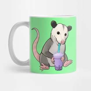 Possum with bubble tea Mug